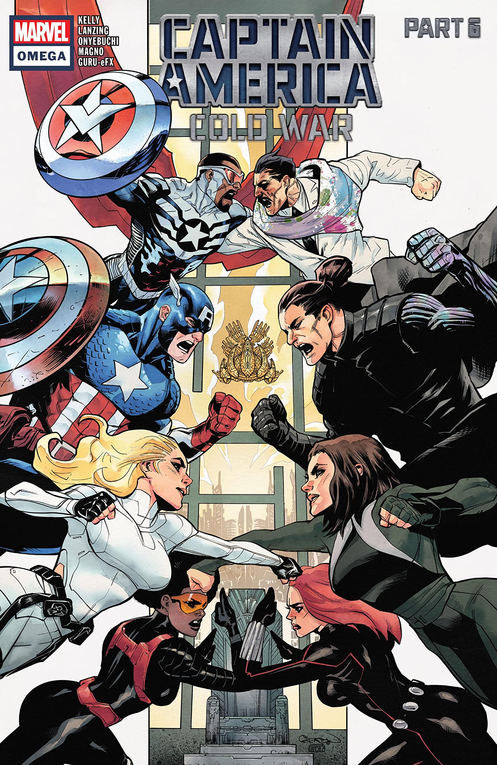 cover Captain America: Cold War Omega